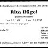 Konnerth Rita 1921-1997 Todesanzeige